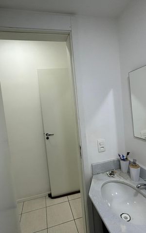 Apartamento à venda com 57m², 2 quartos e 1 vagaBanheiro da Suíte