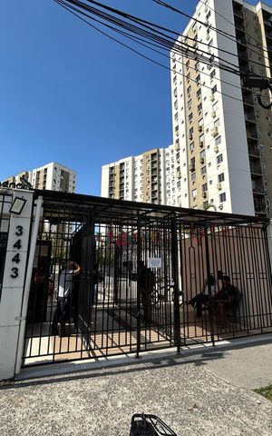 Apartamento à venda com 57m², 2 quartos e 1 vagaFachada e portaria