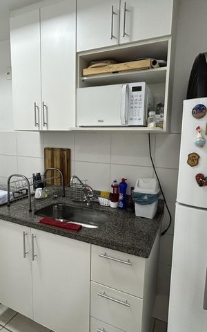 Apartamento à venda com 57m², 2 quartos e 1 vagaCozinha