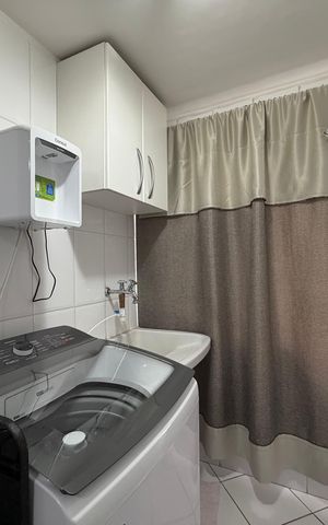 Apartamento à venda com 61m², 2 quartos e 1 vaga Apartamento à venda com 61m², 2 quartos e 1 vagaÁrea de serviço