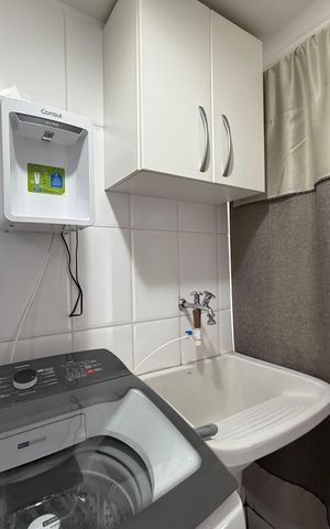Apartamento à venda com 61m², 2 quartos e 1 vaga Apartamento à venda com 61m², 2 quartos e 1 vagaÁrea de serviço