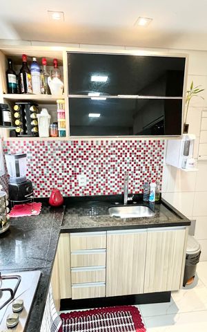 Apartamento à venda com 85m², 2 quartos e 2 vagas Apartamento à venda com 85m², 2 quartos e 2 vagasCozinha