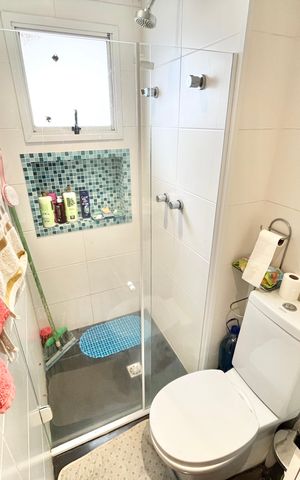 Apartamento à venda com 85m², 2 quartos e 2 vagas Apartamento à venda com 85m², 2 quartos e 2 vagasBanheiro da Suíte 2