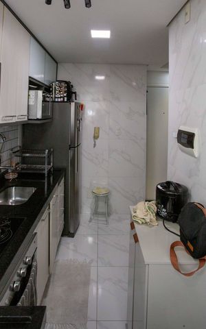 Apartamento à venda com 47m², 2 quartos e 1 vagaÁrea de Serviço