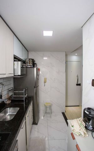 Apartamento à venda com 47m², 2 quartos e 1 vagaCozinha