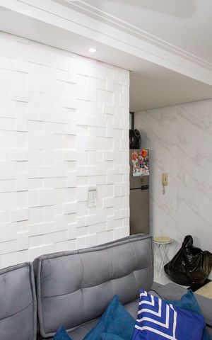 Apartamento à venda com 47m², 2 quartos e 1 vagaSala