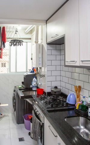 Apartamento à venda com 47m², 2 quartos e 1 vagaCozinha