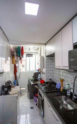 Apartamento à venda com 47m², 2 quartos e 1 vagaCozinha