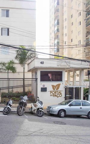 Apartamento à venda com 47m², 2 quartos e 1 vagaFachada e portaria