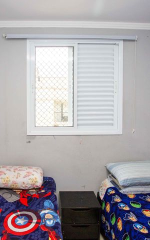 Apartamento à venda com 47m², 2 quartos e 1 vagaQuarto 2