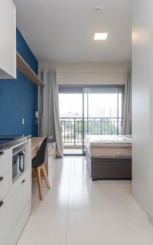 Studio para alugar com 27m², 1 quarto e sem vaga Studio para alugar com 27m², 1 quarto e sem vagaStudio