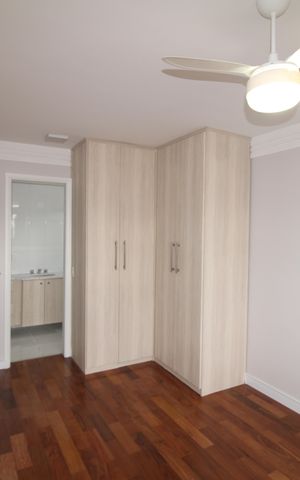 Apartamento à venda com 124m², 3 quartos e 3 vagasQuarto 3 
