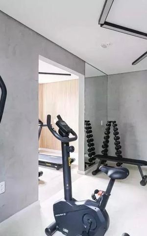 Apartamento para alugar com 42m², 2 quartos e 1 vaga Apartamento para alugar com 42m², 2 quartos e 1 vagaÁrea comum - Academia
