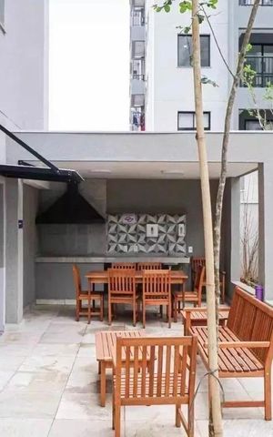 Apartamento para alugar com 42m², 2 quartos e 1 vaga Apartamento para alugar com 42m², 2 quartos e 1 vagaÁrea comum - Churrasqueira