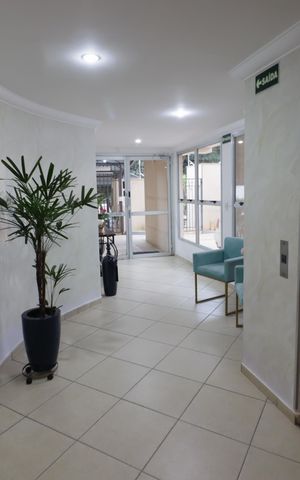 Apartamento para alugar com 54m², 2 quartos e 1 vagaÁrea comum - Hall de entrada