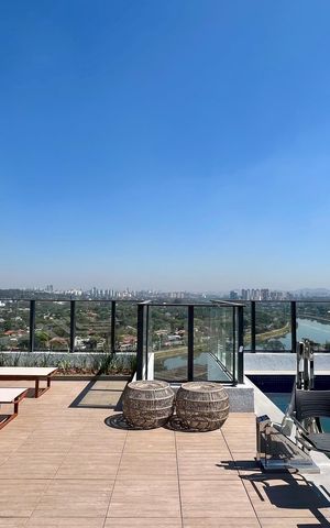 Studio para alugar com 27m², 1 quarto e sem vaga Studio para alugar com 27m², 1 quarto e sem vagaPiscina