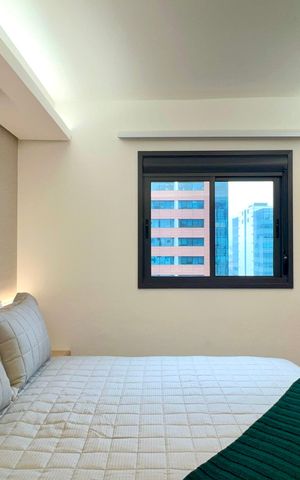Studio para alugar com 27m², 1 quarto e sem vaga Studio para alugar com 27m², 1 quarto e sem vagaQuarto