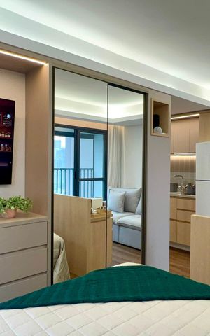 Studio para alugar com 27m², 1 quarto e sem vaga Studio para alugar com 27m², 1 quarto e sem vagaQuarto