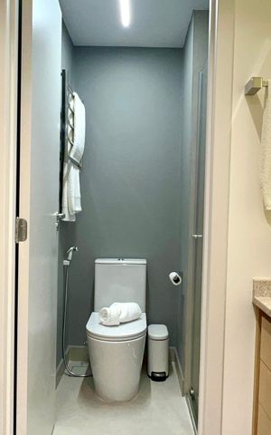 Studio para alugar com 27m², 1 quarto e sem vaga Studio para alugar com 27m², 1 quarto e sem vagaBanheiro