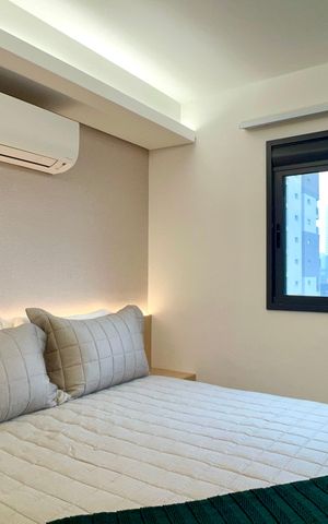 Studio para alugar com 27m², 1 quarto e sem vaga Studio para alugar com 27m², 1 quarto e sem vagaQuarto