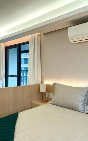 Studio para alugar com 27m², 1 quarto e sem vaga Studio para alugar com 27m², 1 quarto e sem vagaQuarto