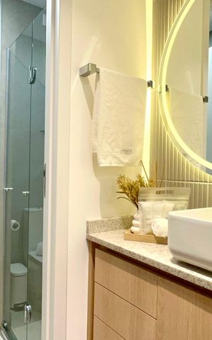 Studio para alugar com 27m², 1 quarto e sem vaga Studio para alugar com 27m², 1 quarto e sem vagaBanheiro