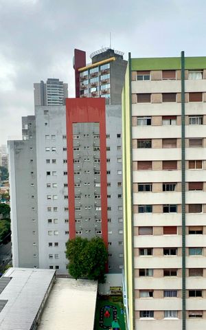Studio para alugar com 28m², 1 quarto e sem vaga Studio para alugar com 28m², 1 quarto e sem vagaVista da Varanda