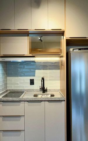Studio para alugar com 28m², 1 quarto e sem vaga Studio para alugar com 28m², 1 quarto e sem vagaCozinha