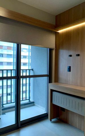 Studio para alugar com 28m², 1 quarto e sem vaga Studio para alugar com 28m², 1 quarto e sem vagaSala