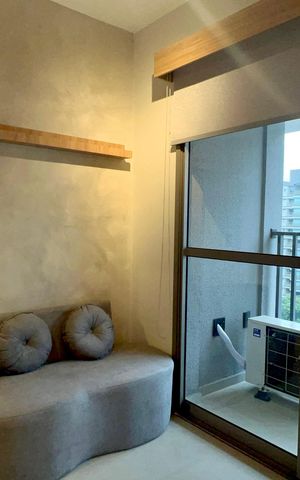 Studio para alugar com 28m², 1 quarto e sem vaga Studio para alugar com 28m², 1 quarto e sem vagaSala