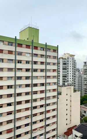 Studio para alugar com 28m², 1 quarto e sem vaga Studio para alugar com 28m², 1 quarto e sem vagaVista da Varanda