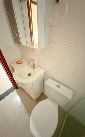 Apartamento para alugar com 90m², 2 quartos e sem vagaBanheiro 1