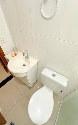 Apartamento para alugar com 90m², 2 quartos e sem vagaBanheiro 2