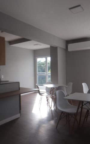 Studio à venda com 21m², 1 quarto e sem vagaÁrea comum - Espaço Gourmet