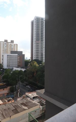 Studio à venda com 21m², 1 quarto e sem vagaVaranda