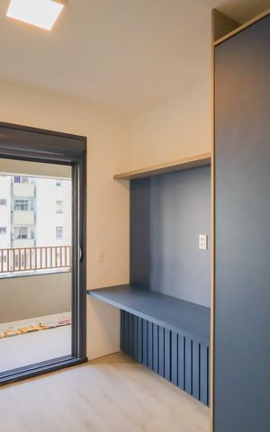 Studio para alugar com 27m², 1 quarto e sem vaga Studio para alugar com 27m², 1 quarto e sem vagaQuarto