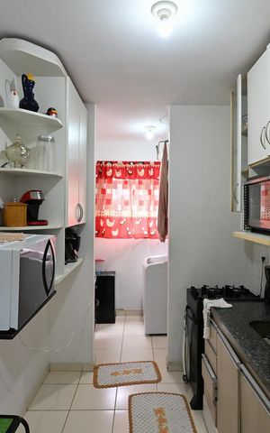 Apartamento para alugar com 50m², 2 quartos e 1 vagaCozinha