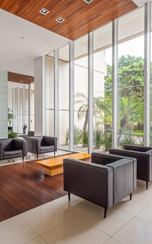 Apartamento à venda com 176m², 2 quartos e 3 vagasHall social