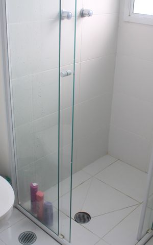 Apartamento à venda com 74m², 3 quartos e 2 vagasBanheiro da Suíte