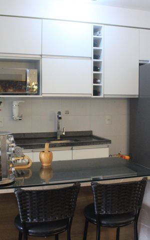 Apartamento à venda com 74m², 3 quartos e 2 vagasCozinha