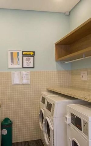 Apartamento à venda com 57m², 1 quarto e 1 vaga Apartamento à venda com 57m², 1 quarto e 1 vagaÁrea comum - Lavanderia