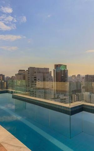 Apartamento à venda com 57m², 1 quarto e 1 vaga Apartamento à venda com 57m², 1 quarto e 1 vagaÁrea comum - Piscina