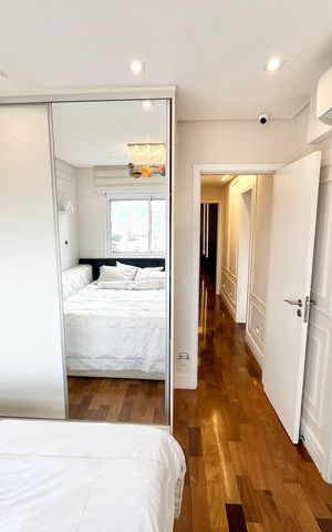 Apartamento para alugar com 189m², 3 quartos e 3 vagasQuarto 1 - Suíte