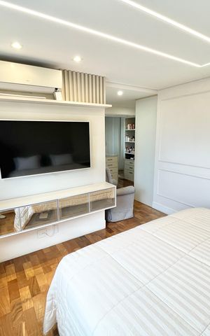 Apartamento para alugar com 189m², 3 quartos e 3 vagasQuarto 2 - Suíte