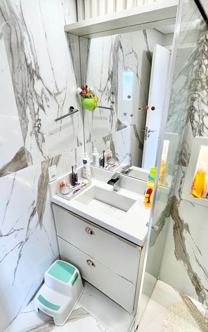 Apartamento para alugar com 189m², 3 quartos e 3 vagasBanheiro da Suíte 3
