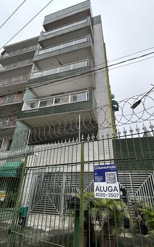 Apartamento para alugar com 65m², 2 quartos e 1 vagaFachada + placa