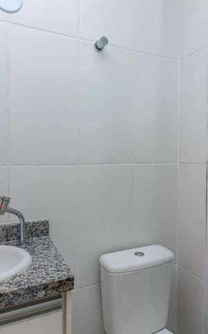 Apartamento à venda com 62m², 2 quartos e 1 vagaBanheiro da Suíte 2