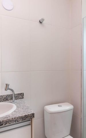 Apartamento à venda com 62m², 2 quartos e 1 vagaBanheiro da Suíte 1