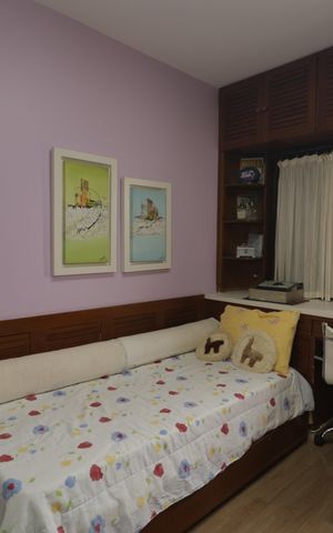 Apartamento à venda com 156m², 4 quartos e 2 vagasQuarto 2