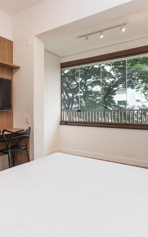 Studio à venda com 28m², 1 quarto e sem vaga Studio à venda com 28m², 1 quarto e sem vagaStudio